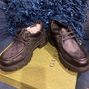 Gucci mens interlocking gg shoes